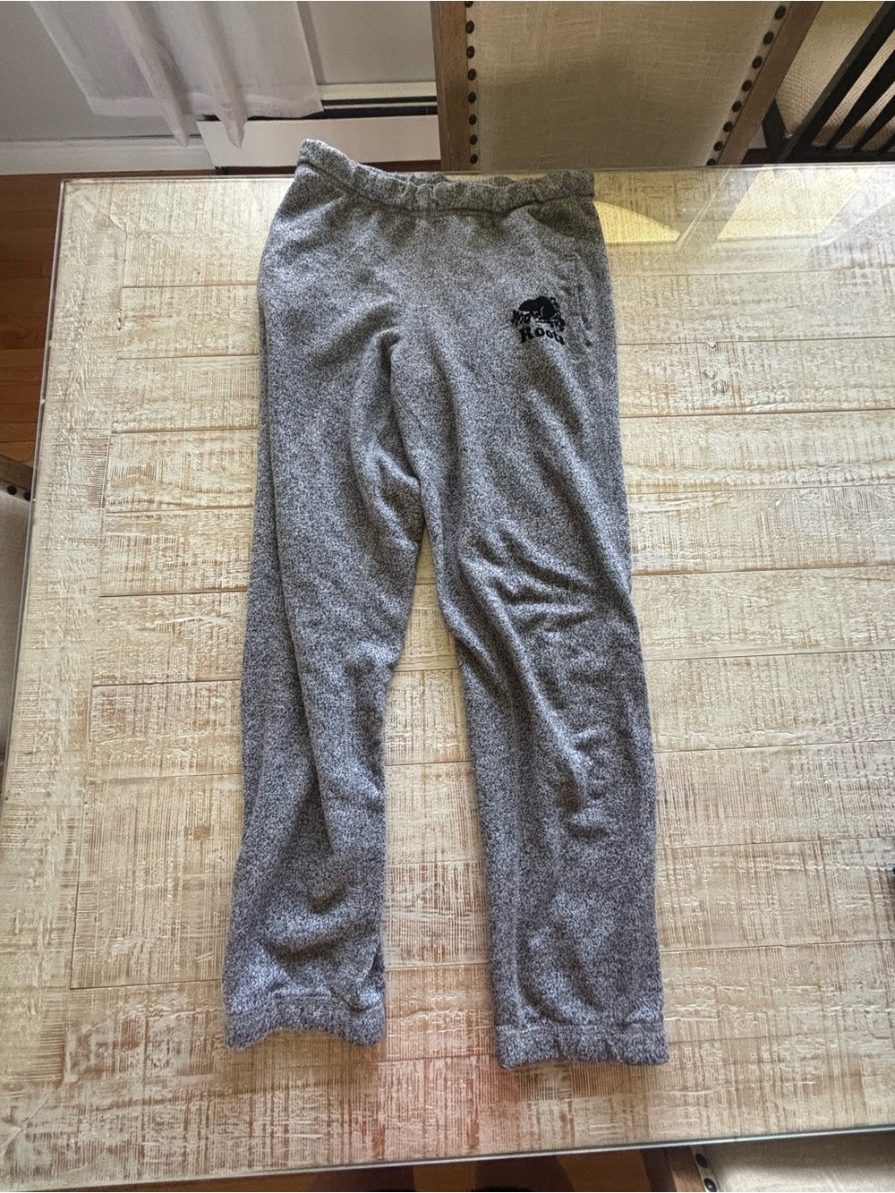 Roots Gray Fleece Joggers